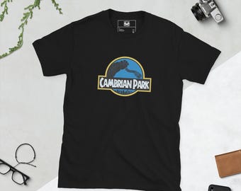 Camiseta unisex de manga corta Cambrian Park - Edición Opabinia