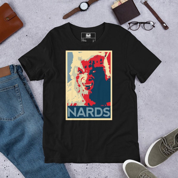 Wolfman's Got Nards unisex T-shirt met korte mouwen