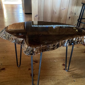 Black Walnut Live Edge Coffee Table