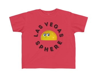 Feines Jersey-T-Shirt für Kleinkinder von Las Vegas Sphere