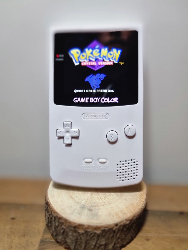 GBC Gameboy Color Modded Funnyplaying Q5 V1.3 Backlit IPS Backlit Logo