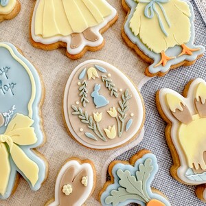 Pattern egg  | Easter | cookie embosser stamp & cutter, embosser, fondant stamp, debosser, 3D printed U.K. Bow