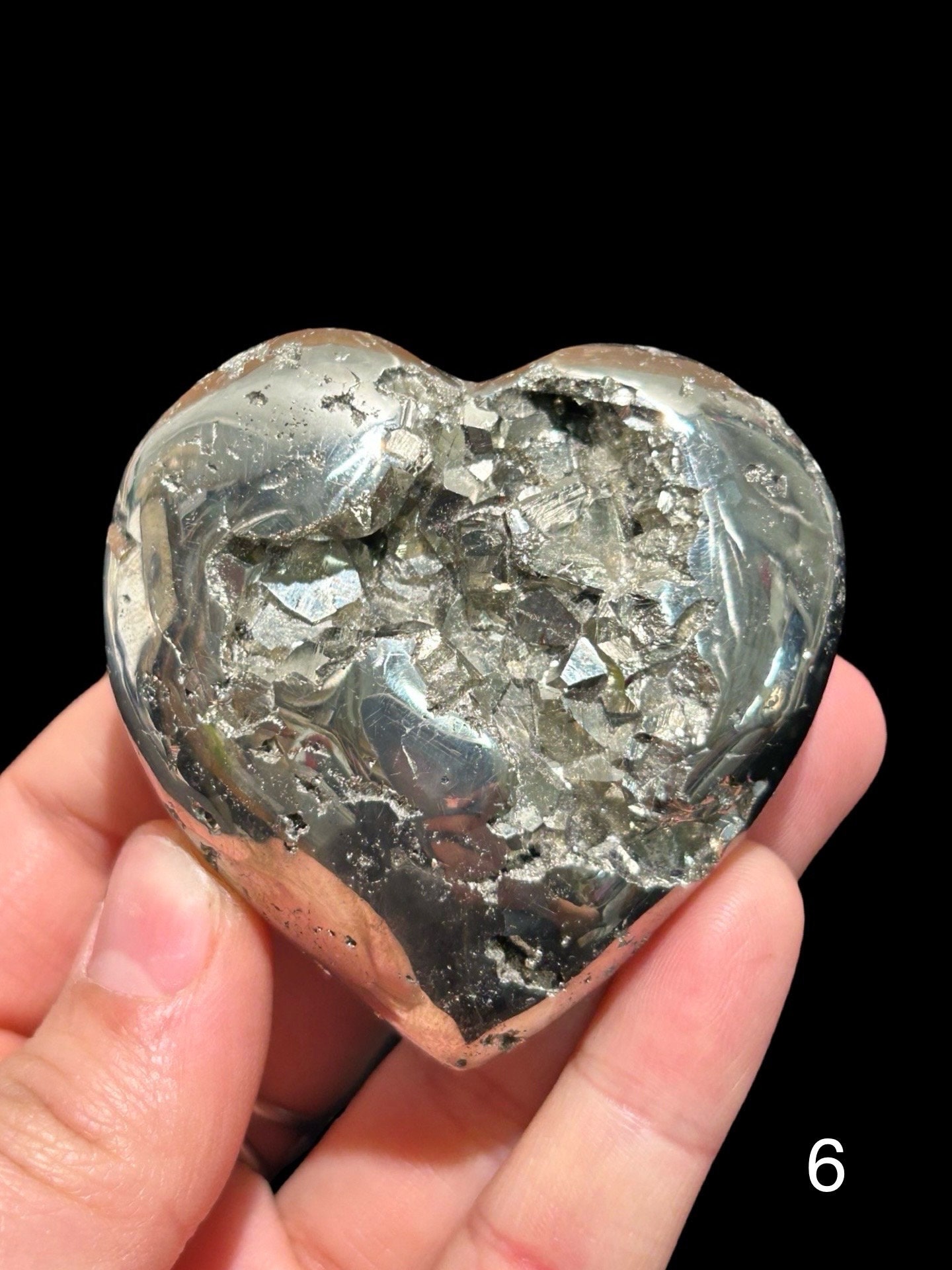 パイライトハート - Etsy 日本