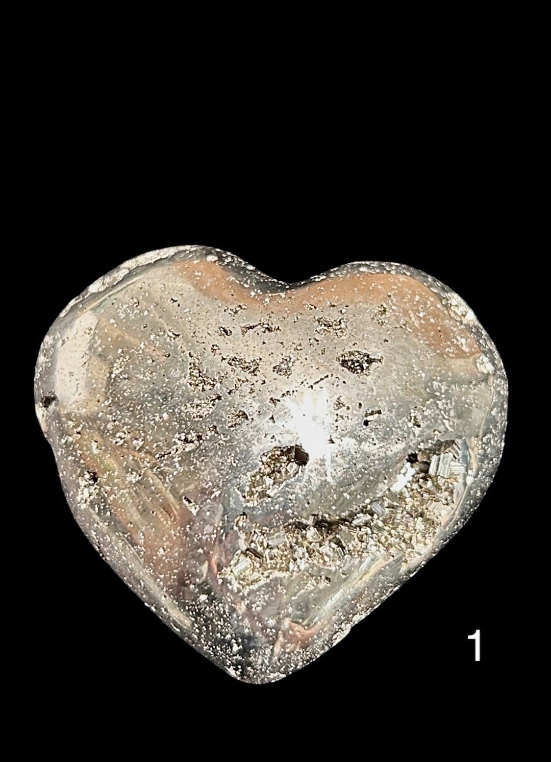 パイライトハート - Etsy 日本