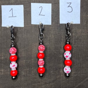 Key chain tumbler charms