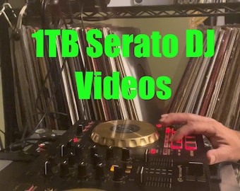 Video hip hop Serato DJ da 1 TB di alta qualità