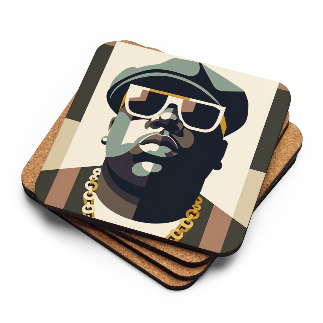 90s East Coast Hip-hop Legend Coaster Retro Style New York and Brooklyn ...