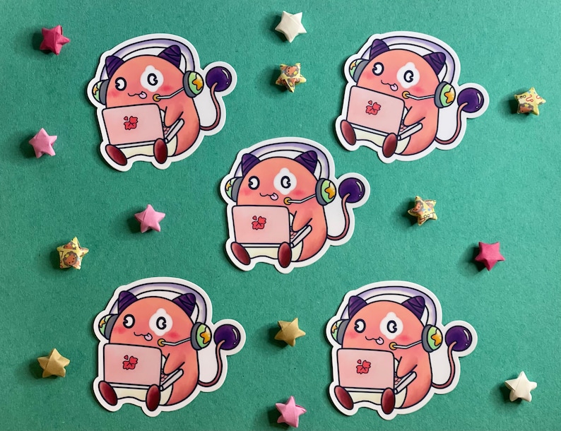 Pink Sticker Bean Maplestory Pink Bean Sticker | Gamer Pink Bean | Vinyl With Matte ...