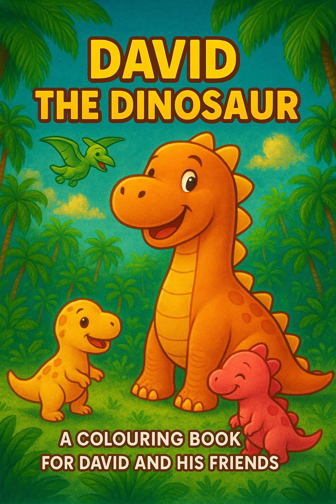 Printable Dinosaur Coloring Book for Kids (ages 3-4) - Etsy