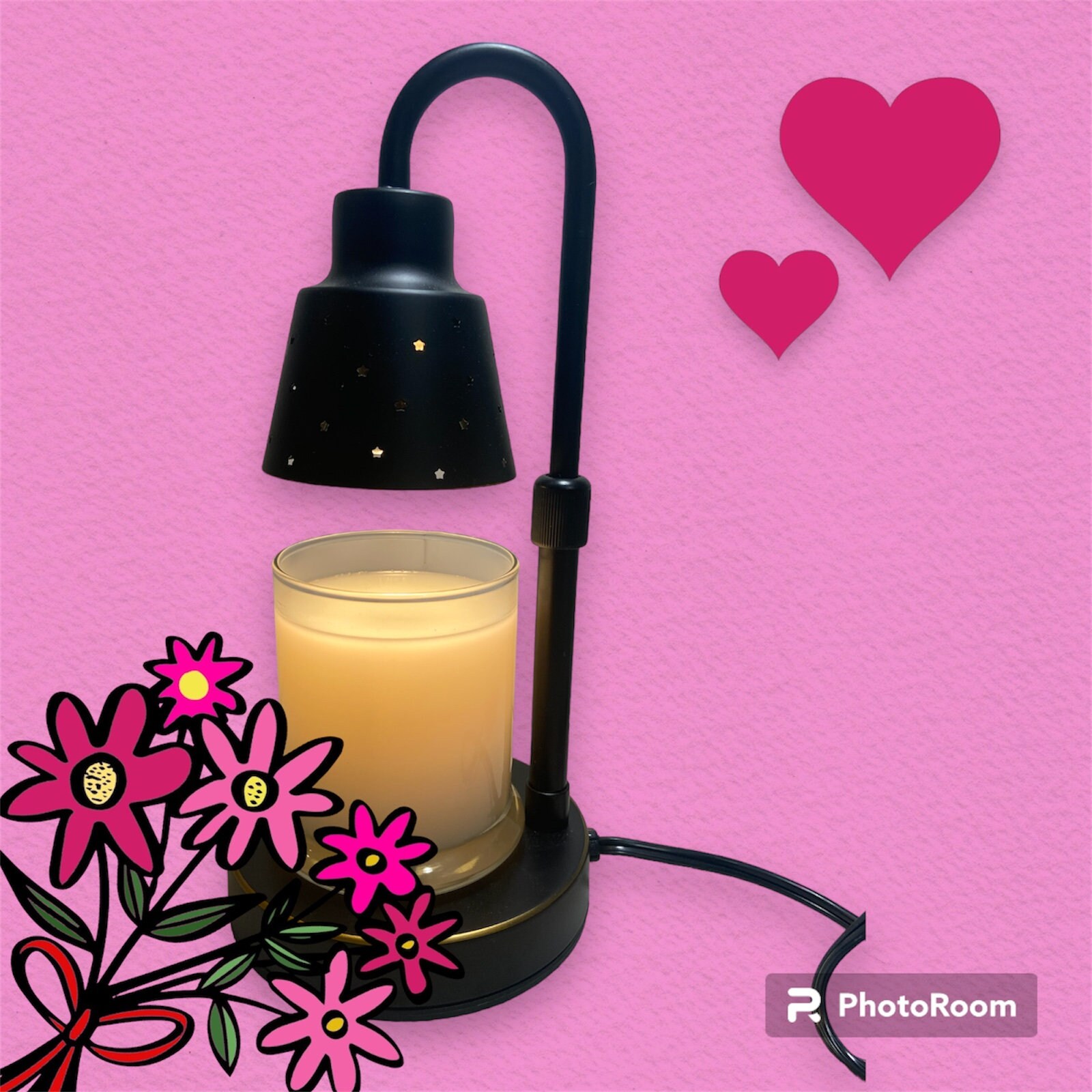 Valentine's Day Candle Secret Message i Love Your Cuddles & Hugs That's