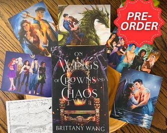 PREORDER: Book 2 + Swag - On Wings of Crowns and Chaos (Signed Paperback) + Art Prints + Digital Swag