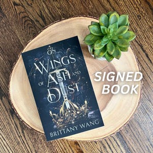 On Wings of Ash and Dust (Signed Paperback) | A YA Epic Fantasy Book