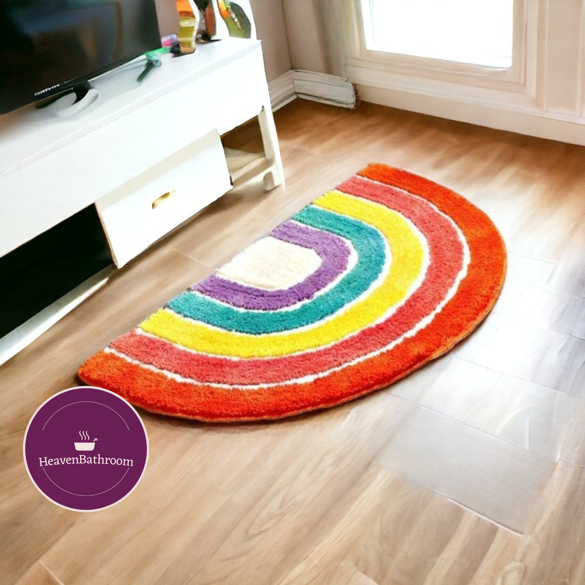 Colorful Bath Mat Etsy UK