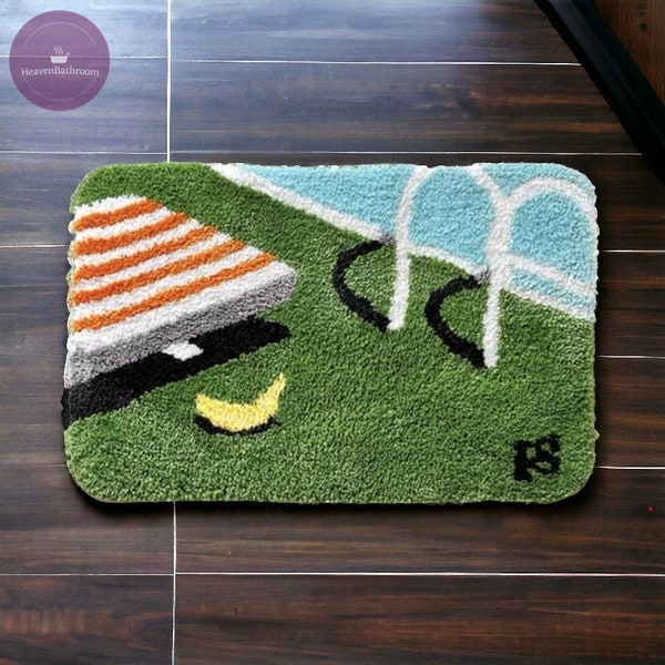 Unique Bath Mats Etsy