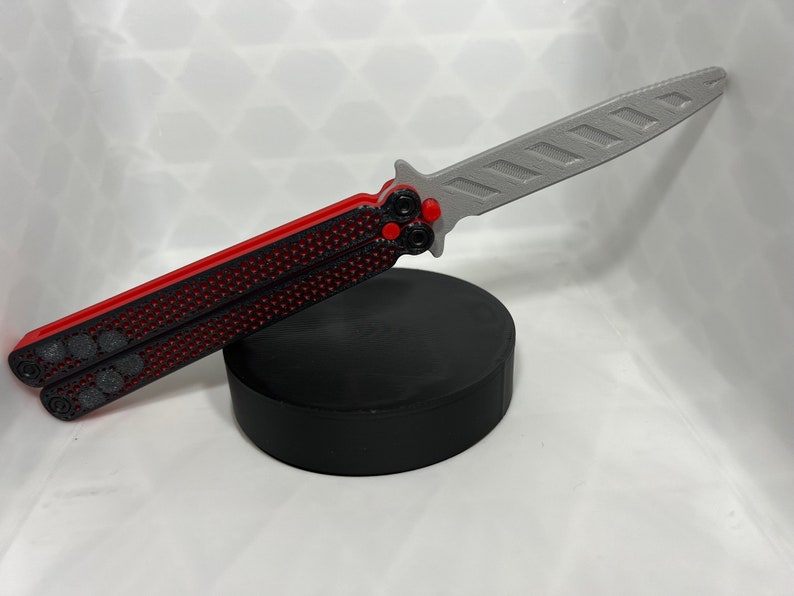 Balisong butterfly Knife Trainer Fidget Toy Customizable Colors Etsy