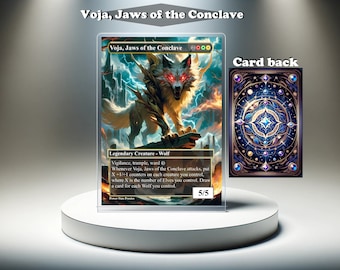 Voja, Jaws of the Conclave - MTG Proxy Custom Card, Full Art EDH