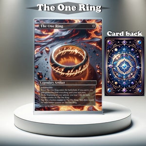 The One Ring - Carta personalizada MTG Proxy, arte completa EDH