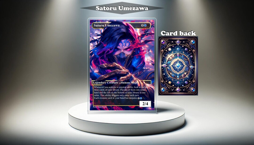 Custom MTG Commander Deck – Satoru Umezawa Eldrazi Ninja Tribal – EDH NM