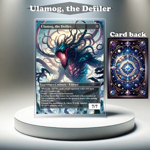 Ulamog, il Contaminatore - Carta personalizzata proxy MTG, Full Art EDH