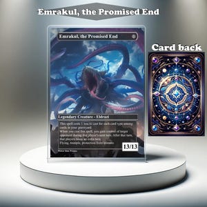 Emrakul, la Fine Promessa - Carta personalizzata MTG Proxy, Full Art EDH
