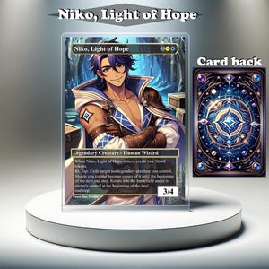 Niko, Luce della Speranza - Carta personalizzata MTG Proxy, Full Art EDH