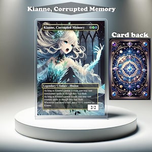 Kianne, memoria corrupta - Tarjeta personalizada MTG Proxy, EDH con ilustraciones completas
