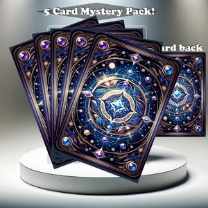 Mystery Pack van 5 kaarten! - Aangepaste MTG-proxykaart, volledige kunst EDH