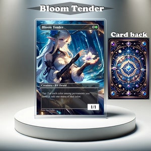 Bloom Tender: aangepaste MTG-proxykaart, volledige kunst EDH