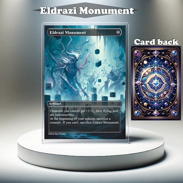 Eldrazi Monument - MTG Proxy Custom Card, Full Art EDH