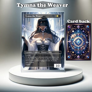 Tymna, the Weaver - MTG Proxy Custom Card, Full Art EDH