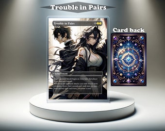 Probleme in Paaren - MTG Proxy Custom Card, Full Art EDH