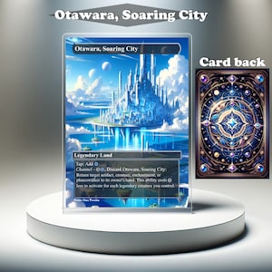 Otawara Soaring City - Tarjeta personalizada MTG Proxy, arte completo EDH