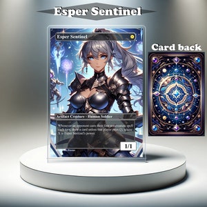 Esper Sentinel - MTG Proxy Custom Card, Full Art EDH