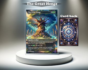 The Great Henge - MTG Proxy Custom Card, Full Art EDH