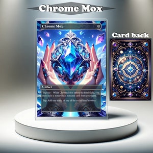 Chrome Mox: aangepaste MTG-proxykaart, volledige kunst EDH