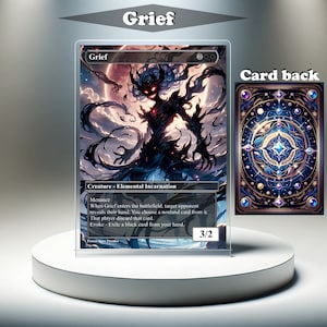 Deuil - Carte personnalisée proxy MTG, illustration complète EDH