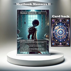 Massacre de Meathook II - Carta personalizada MTG Proxy, arte completa EDH