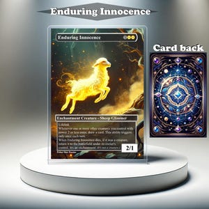 Inocencia duradera: tarjeta personalizada de MTG Proxy, EDH con ilustraciones completas