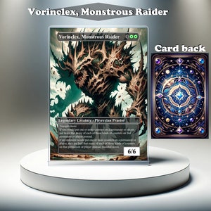 Vorinclex, Monstrous Raider - MTG Proxy Custom Card, Full Art EDH
