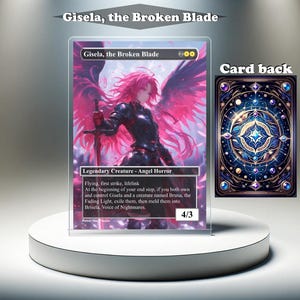 Gisela, die gebrochene Klinge - MTG Proxy Custom Card, Full Art EDH