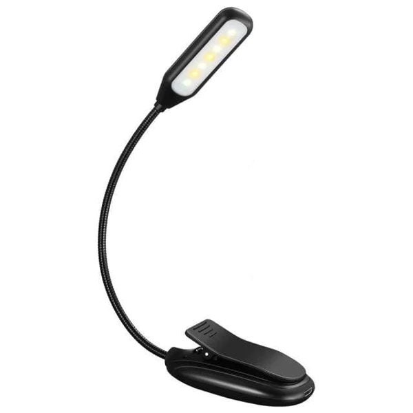 Reading light, clip-on, in bed, rechargeable, bedside lamp, wall-mounted