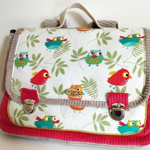 Cartable maternelle / Sac à dos enfant personnalisable