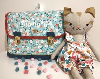 Cartable maternelle / Sac à dos enfant personnalisable - Cadeau
