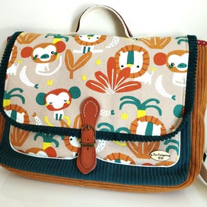 Cartable maternelle / Sac à dos enfant personnalisable - Cadeau