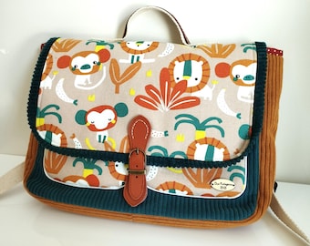 Cartable maternelle / Sac à dos enfant personnalisable - Cadeau