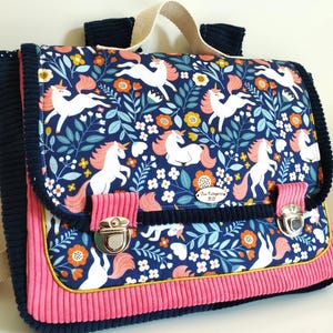 Cartable maternelle / Sac à dos enfants personnalisable