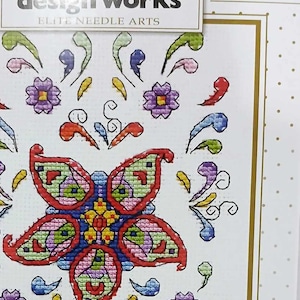 Design Works Counted Cross Stitch Kit CREATE 5&quot; x 7&quot;