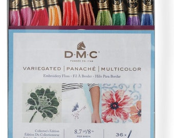 DMC Embroidery Floss Pack, Popular Colors, DMC Embroidery Thread, DMC