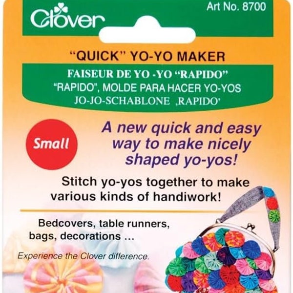 Clover Quick Yo-Yo Maker Size Small 8700