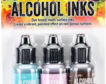 Ranger Alcohol Inks RETRO CAFE 3 Pack Dye Based TAK52562 RC
